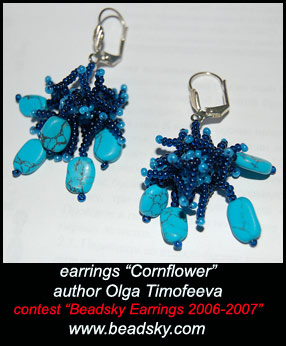 beaded earrings