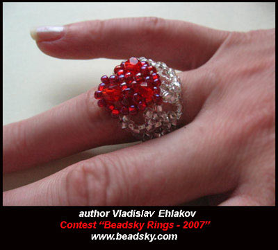 beaded rings