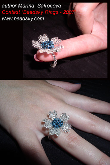 beaded rings